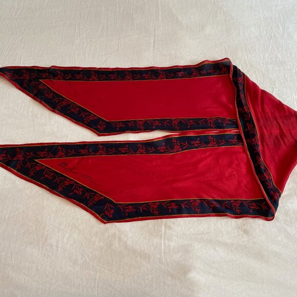 Anne Klein Silk Scarf - Picture 2 of 2